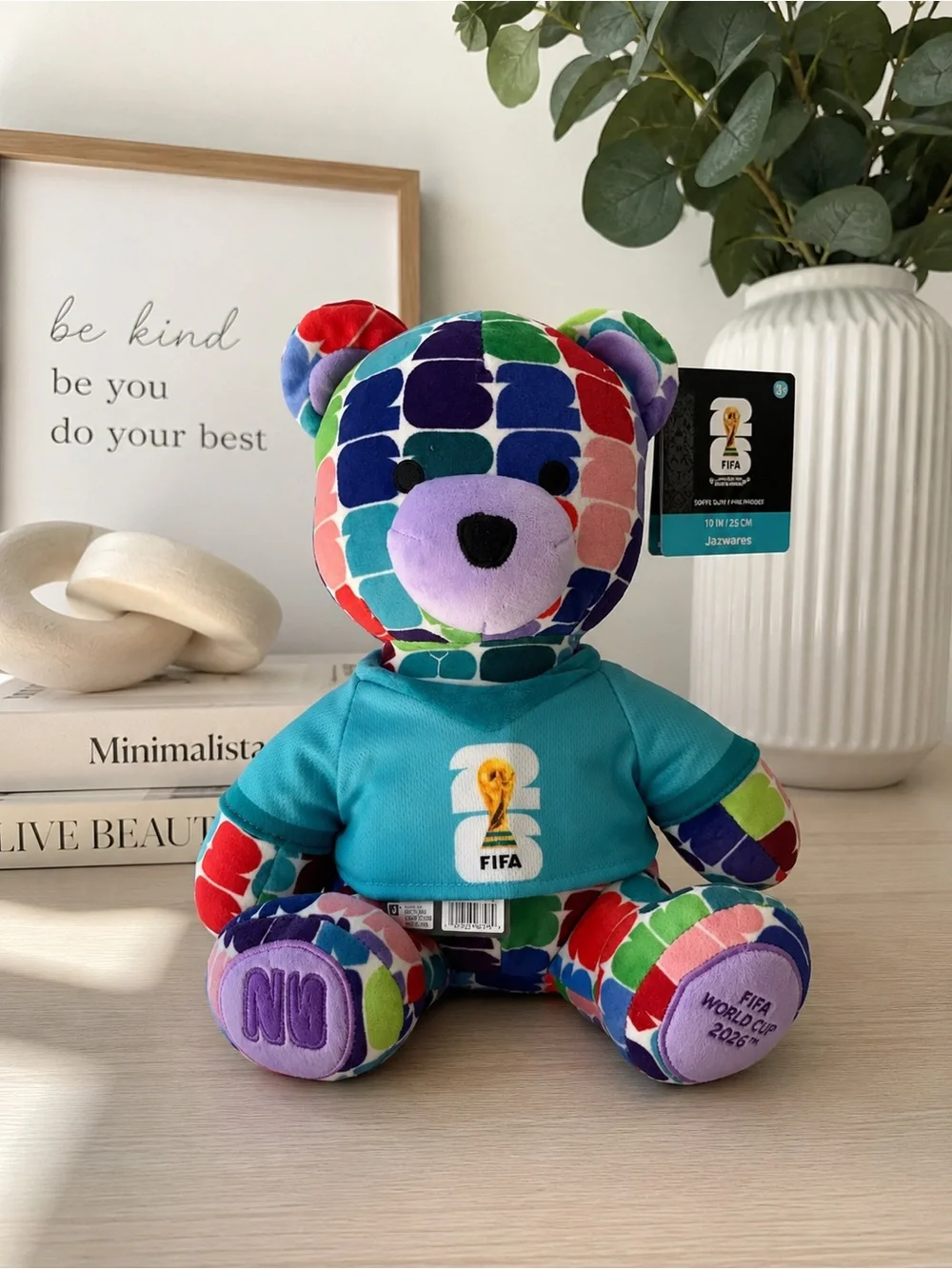 FIFA World Cup 2026 Official Global Mundial Teddy Bear NWT Soccer Collectible